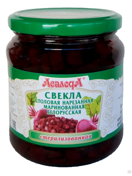 конс. Свекла столовая нарез марин. Белорусская 450г*12шт Борисовский КЗ